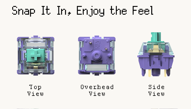 OUTVA&Nuphy Azure Dragon Switches V4