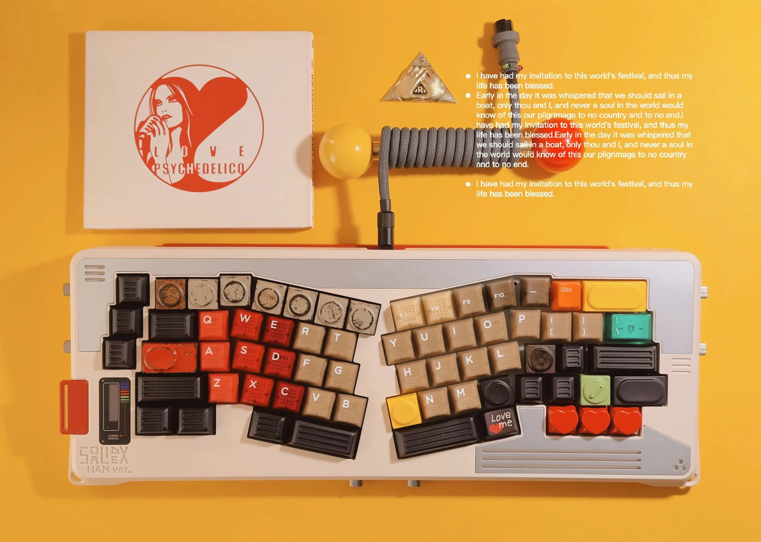 [In Stock] Outva Solid Alex Alice Mechanical Keyboard