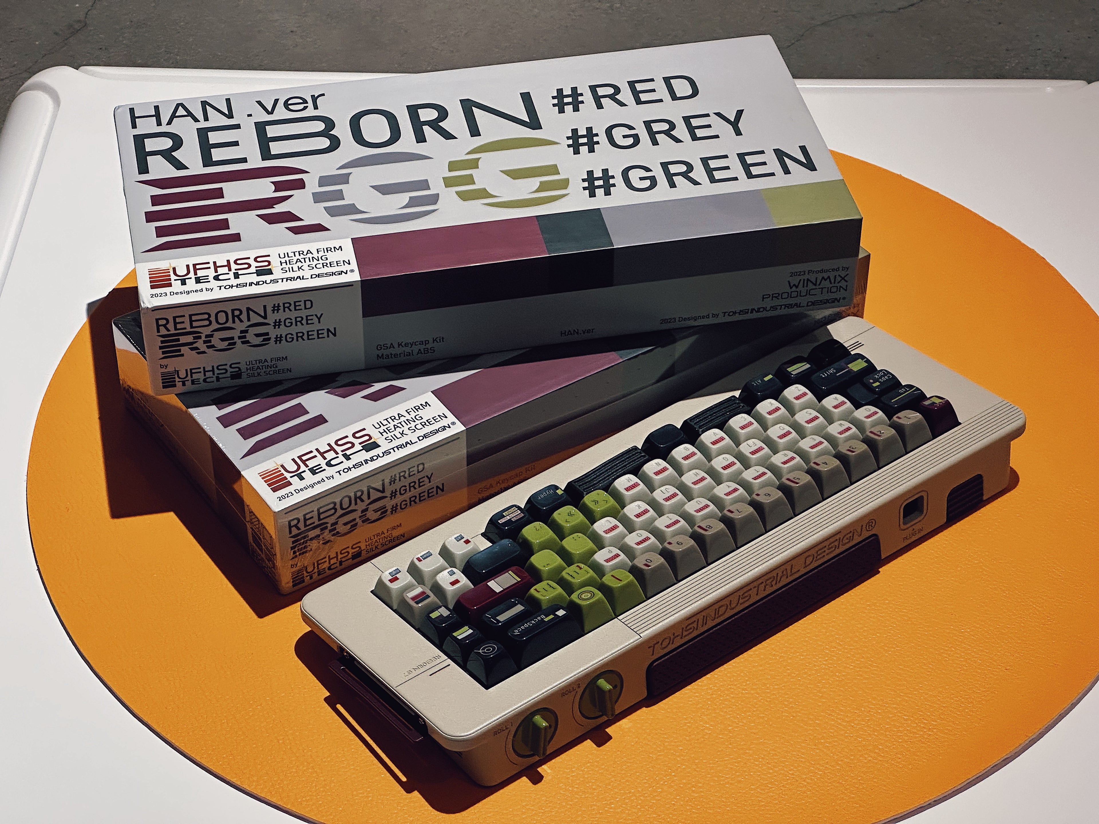 WINMIX RGG Retro High-light ABS Keycap Set