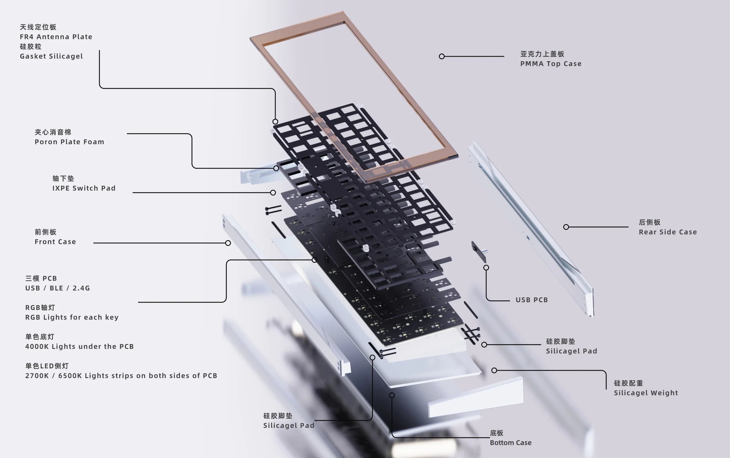 Lele Maxum 65 Keyboard Kit