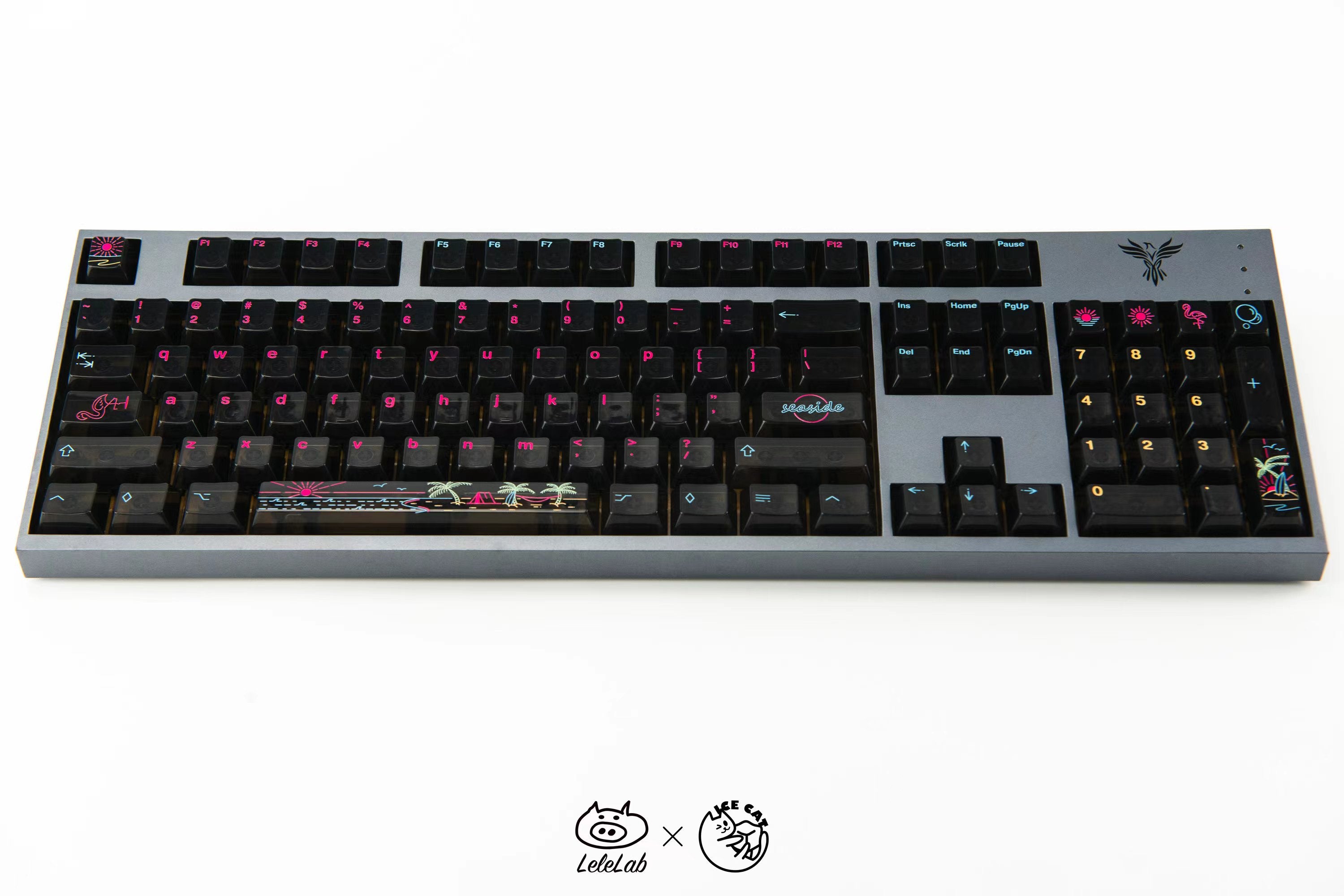 Lele Crystal SuperX Miami Seaside Keycaps